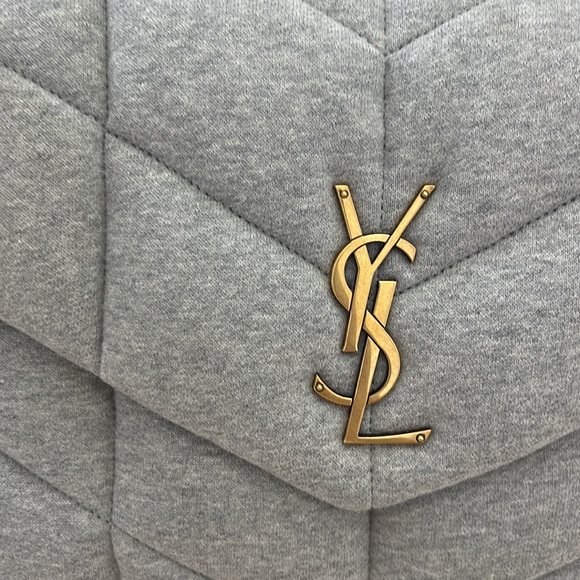 YSL med. Puffer chain Jersey bag - Picture 3 of 16